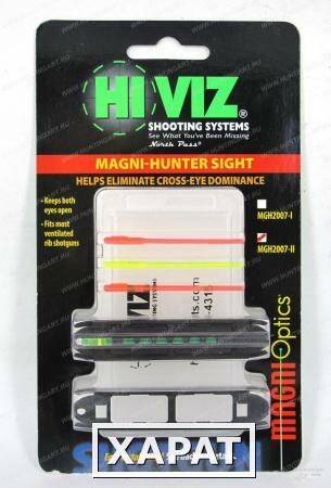 Фото Мушка оптоволоконная Hiviz Magni-Hunter Мушки 8,2-11,3 мм