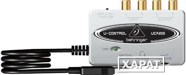 Фото Behringer UCA202 -USB-аудиоинтерфейс