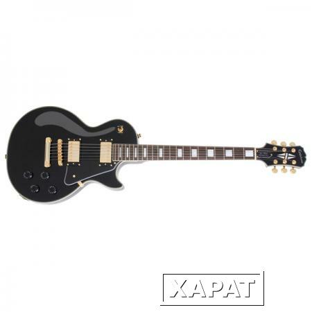 Фото Электрогитара Epiphone LES PAUL CUSTOM PRO EBONY