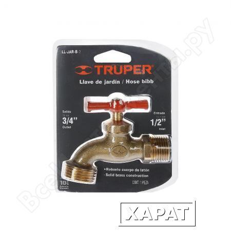 Фото Сливной кран 1/2" Truper LL-JAR-B 13147