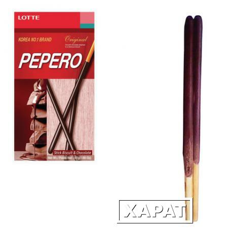 Фото Печенье-соломка LOTTE "Pepero Original"