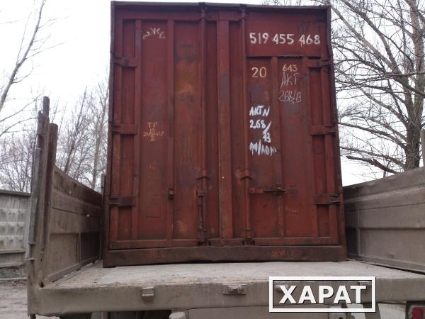 Фото 5 тонн контейнер железнодорожный