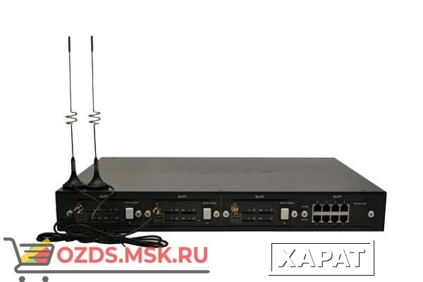 Фото AP-GS2500, базовое шасси с портами 2×10/100Mbps Ethernet (SIP &amp; H.323), 4 слота, расширение до 16 GS