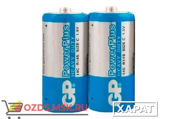 Фото GP PowerPlus 14CEBRA-2S2 батарейка солевая