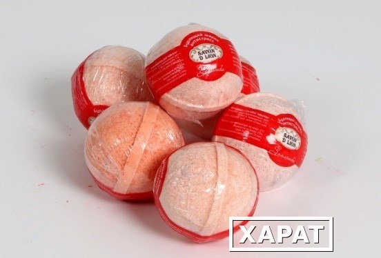Фото Бурлящие шарики для ванны. ОПТ. Savon D Lion 100гр