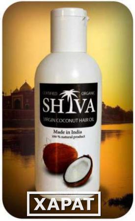 Фото Индийское кокосовое масло для волос Shiva. 100% Нерафинированное!