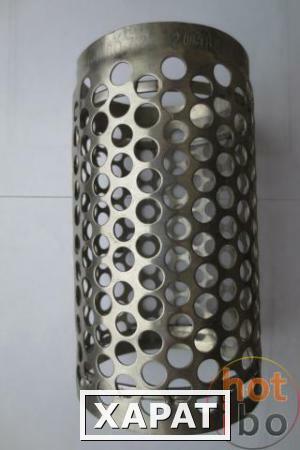 Фото Патрон перфорированный цилиндрический из нержавеющей стали для машины ММ150.