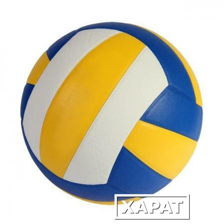 Фото Трёхцветный волейбольный мяч