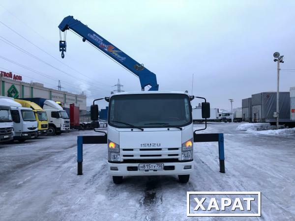 Фото Isuzu ELF 7.5 Npr манипулятор Tadano 360