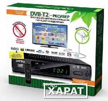 Фото PERFEO PERFEO PF-168-3-OUT DVB-T2 приставка для цифрового TV/DolbyDigital/HDMI внешний блок питания