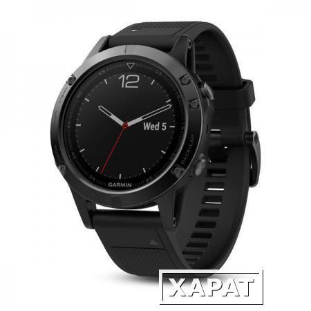 Фото Мультиспортивные часы Garmin Fenix 5 Sapphire с GPS