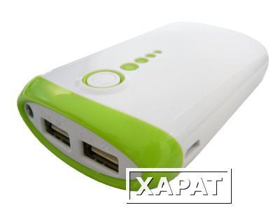 Фото Портативный аккумулятор 5000mah power bank для зарядки телефонов и пр.