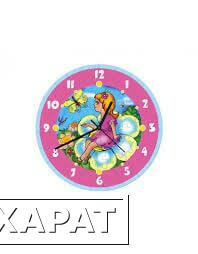 Фото Часы пазлы Дюймовочка с часовым механизмом Умная бумага