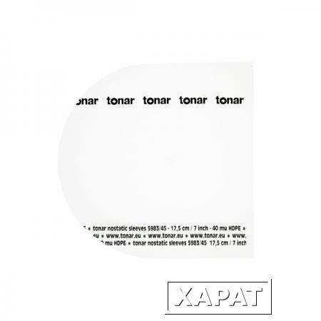 Фото Конверт для виниловых пластинок Tonar 7 45 RPM INNER SLEEVE (50 шт.)