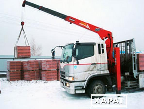 Фото Услуги крана манипулятора 10 тонн в Краснодаре