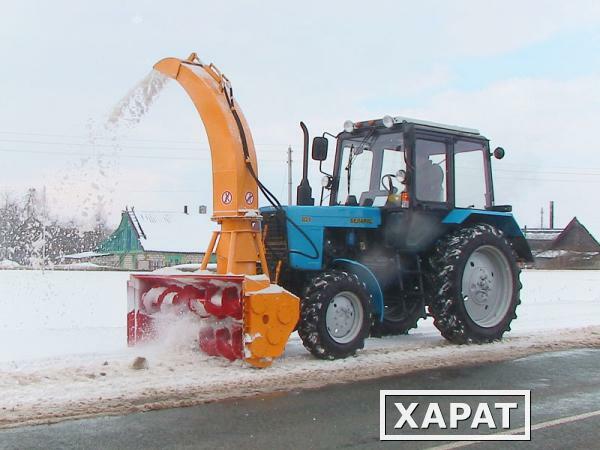 Фото Снегоочиститель на базе трактора "Беларус-82.1"