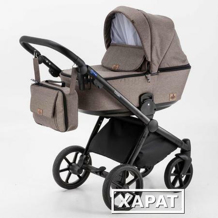 Фото Коляска 2 в 1 BeBe-mobile Cezaro темно-бежевая