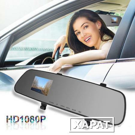 Фото Car DVR Mirror HD 1080p зеркало с регистратором и камерой заднего вида