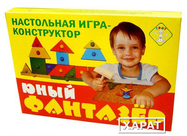 Фото Настольная игра конструктор Юный Фантазер