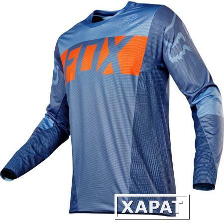 Фото Мотоджерси Fox Flexair Libra Jersey Orange/Blue M (14960-592-M)