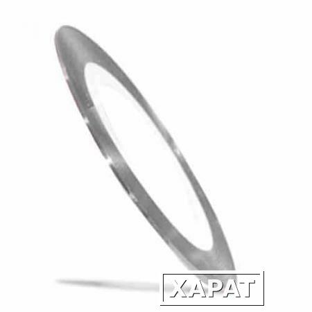 Фото Дизайн ногтей Cosmake Лента для дизайна серебро №02 Cosmake