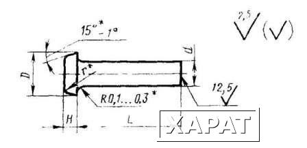 Фото Заклепка ГОСТ 14801-85