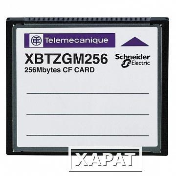 Фото КАРТА ПАМЯТИ COMPACT FLASH 128 МБАЙТ | код. XBTZGM128 | Schneider Electric