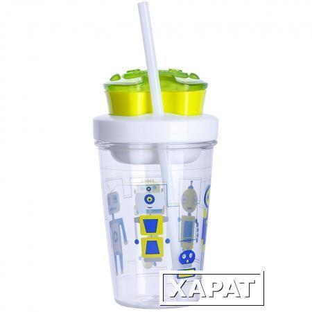 Фото Стакан детский для воды с трубочкой Contigo Snack Tumbler (0,35 литра)