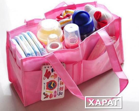 Фото Сумка для пеленок Portable Mummy Bag (Цвет: Розовый)