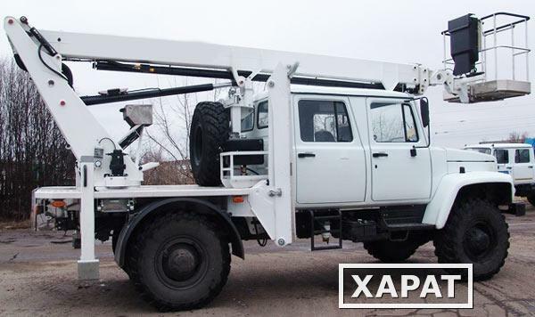 Фото Автовышка АГП-20Т (compact) на шасси ГАЗ-33081 (двухрядная кабина)