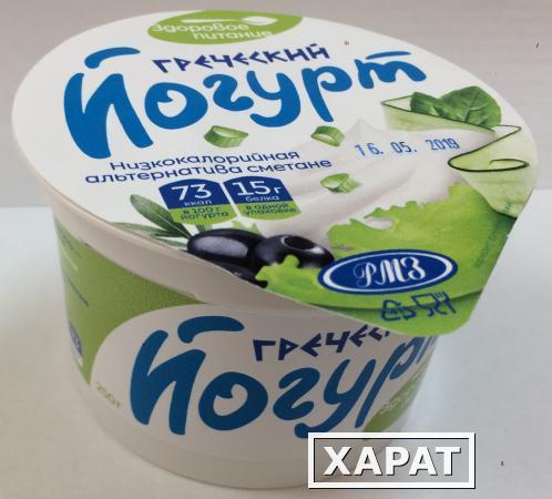 Фото Греческий йогурт 3,5% 250 гр