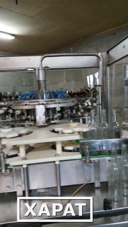 Фото Оборудование б/у для розлива газированных и негазированной воды в стеклянные бутылки