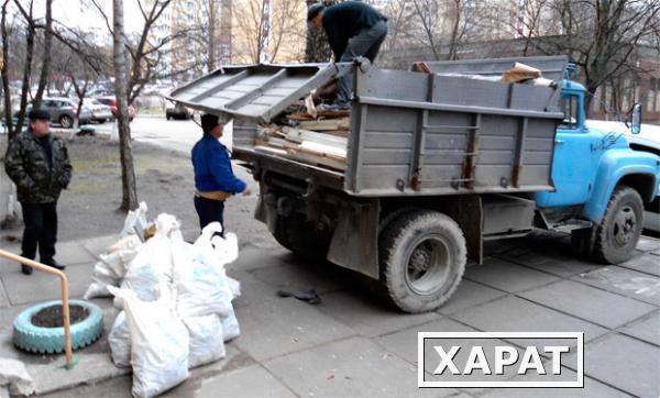 Фото Вывоз строительного и бытового мусора