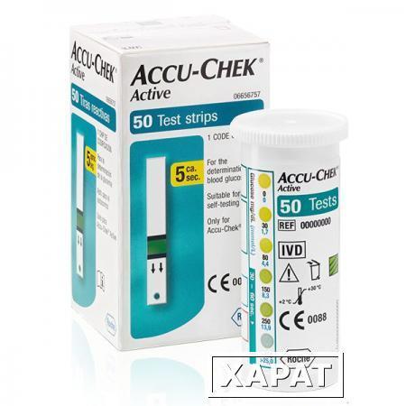 Фото Тест-полоски Accuchek Aktive