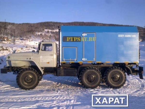 Фото Передвижная паропромысловая установка ППУ