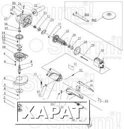 Фото Sturm! Шнур сетевой болгарки Sturm! AG9512L (рис. 35)