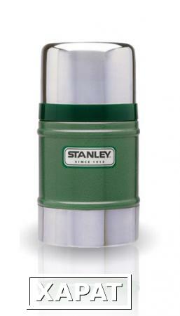 Фото Stanley Термос для еды Stanley Classic Vacuum Food 0.5 литра темно-зеленый