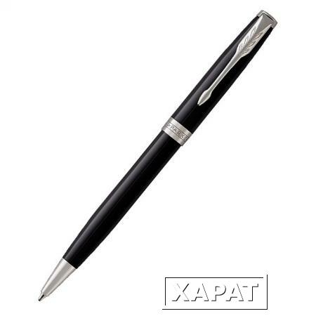 Фото Parker Шариковая ручка Essential Matte Black GT Slim Parker Sonnet