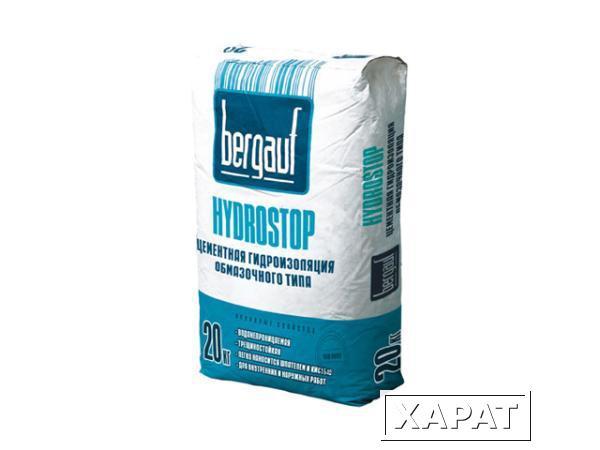 Фото Гидроизоляция Бергауф Hydrostop цементная (20кг)