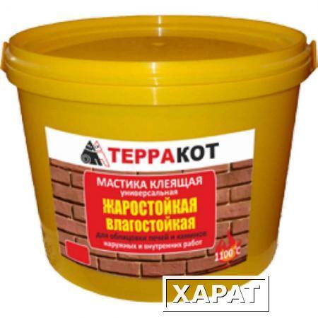 Фото Мастика Терракот жаростойкая 1.5кг