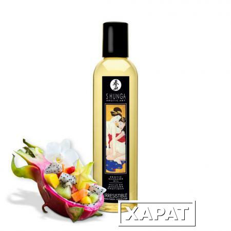 Фото Массажное масло с ароматом азиатских фруктов Irresistible Asian Fusion - 250 мл.