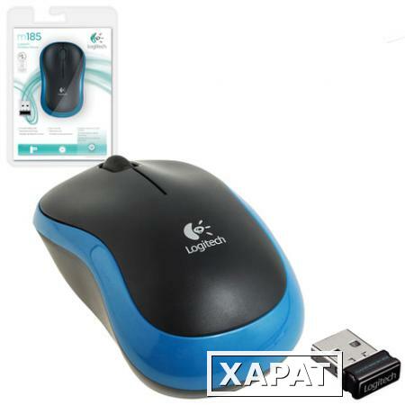 Фото Мышь беспроводная LOGITECH M185