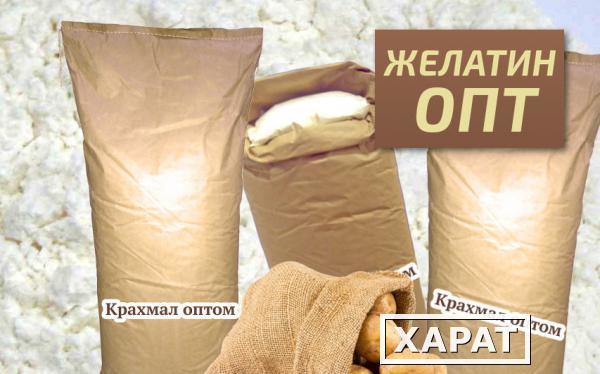 Фото Картофельный крахмал оптом