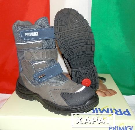 Фото Ботинки детские зимние кожаные Primigi Gore-Tex оригинал п-о Италия