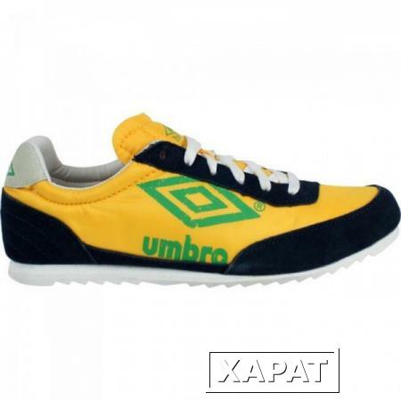 Фото Кроссовки повседневные Umbro Ancoats 2 Nylon (Размер: 7; Цвет: Желто-темносиние;)