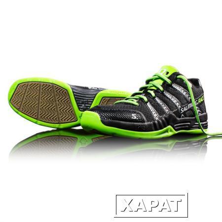 Фото Кроссовки Salming Race R1 Mid BLK/GR (Размер: 40.5 EU;)