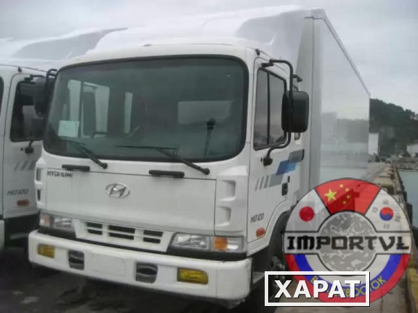 Фото HYUNDAI HD 120 промтоварный фургон.