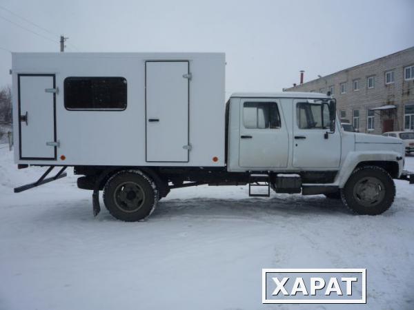 Фото Фургон ГАЗ 3309 "Газон Егерь" с двухрядной кабиной