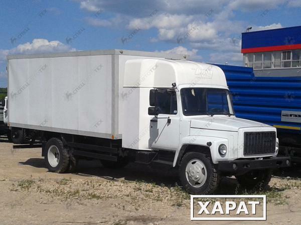 Фото Промтоварный фургон ГАЗ-3309 с закабинным спальником