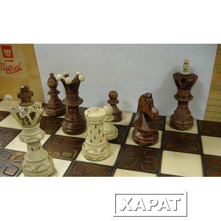 Фото Шахматные фигуры Амбассадор в картонной коробке